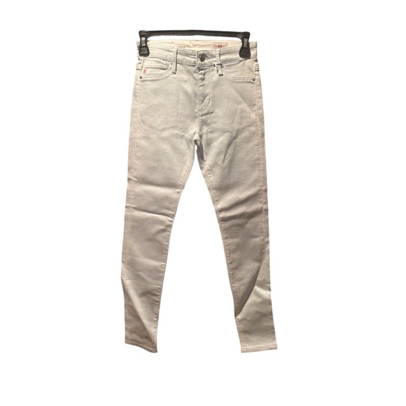 AG Adriano Goldschmied Farrah Skinny Ankle Jeans in Luminous Fade to Gray 24 NWT - Picture 1 of 10